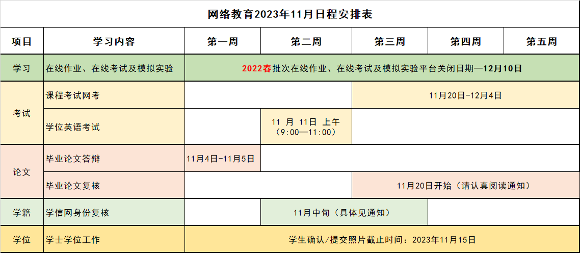 網絡教育2023年11月日程安排表.png